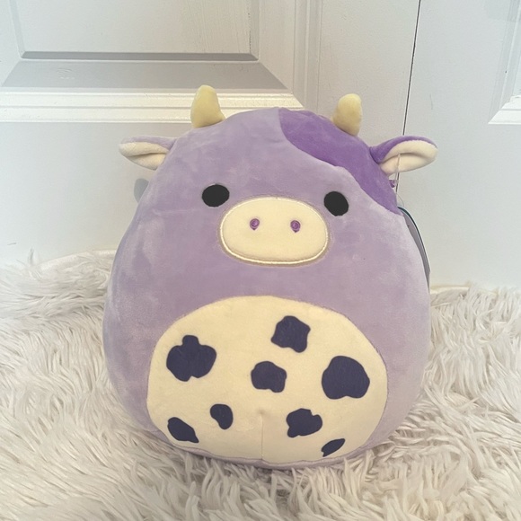 squishmallow purple cow